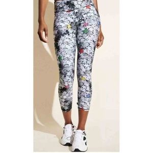 Terez-Peloton Silver Star Capri Leggings